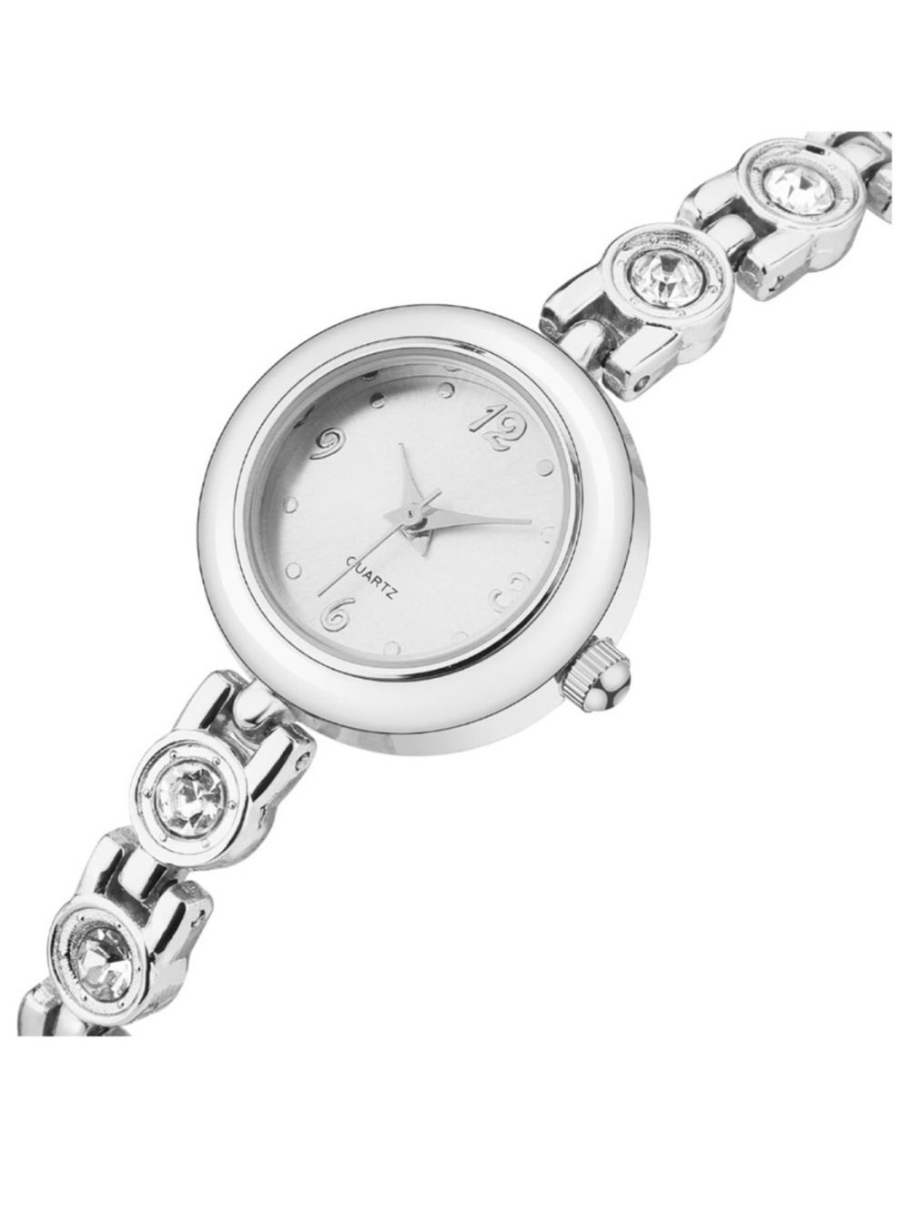 Regency Silver Crystal Bracelet Watch - Picture 3 of 3